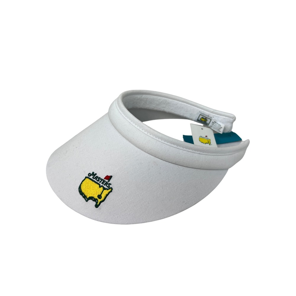American Needle Masters Visor Women OS White New Golf Logo AUGL1901WHT